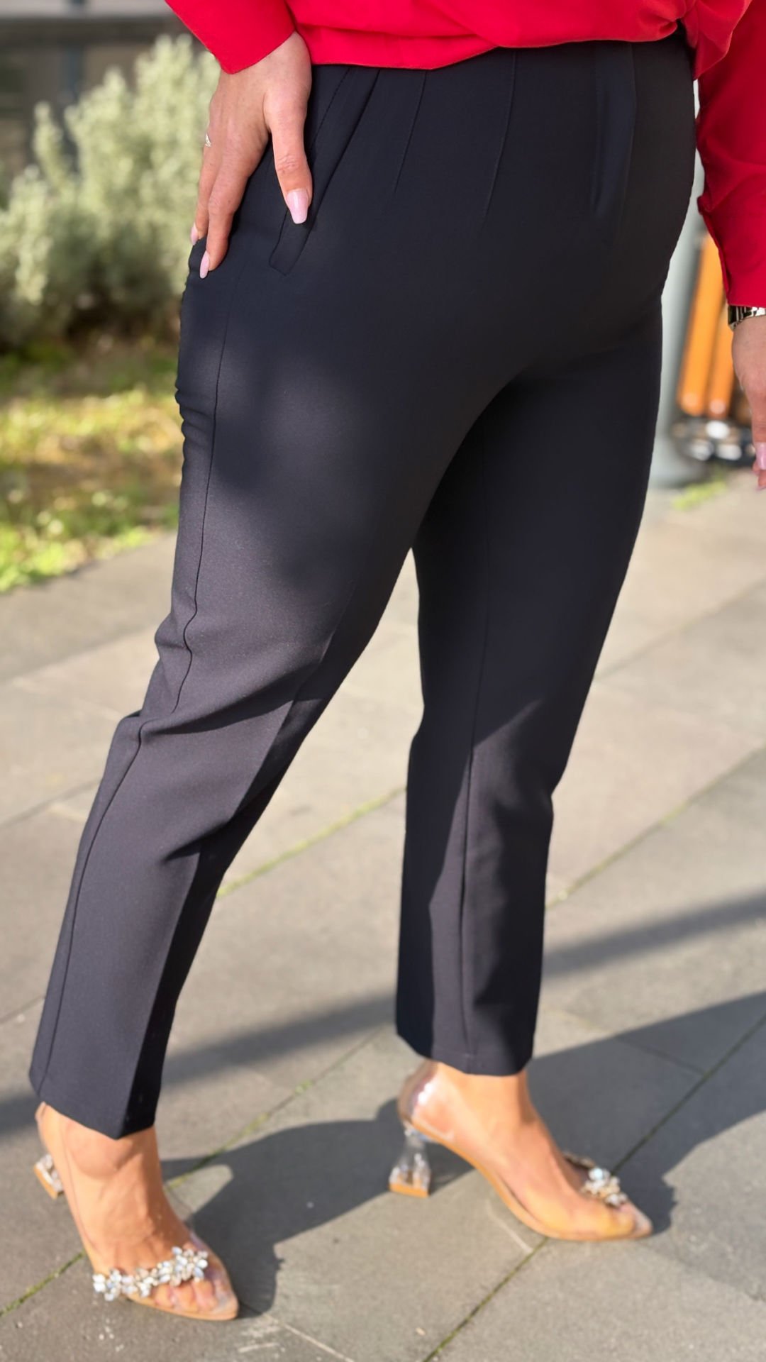 Lacivert zra model kumaş pantolon