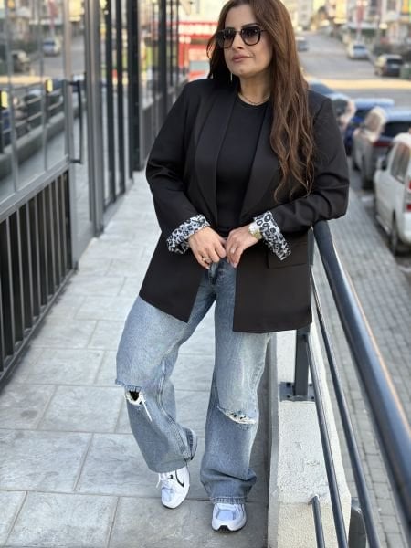 Siyah balazer ceket